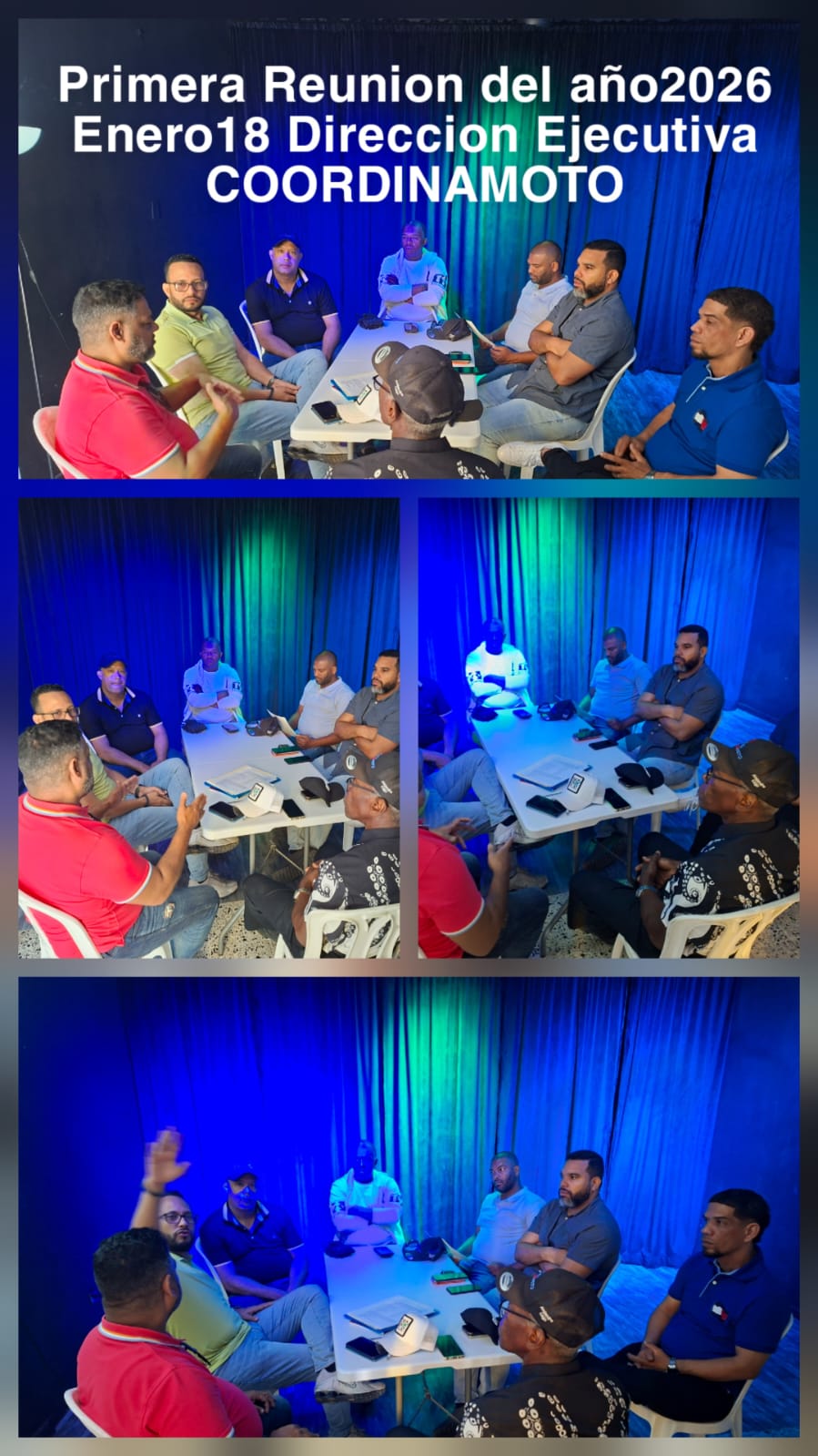 Coordinamoto acelera los motores