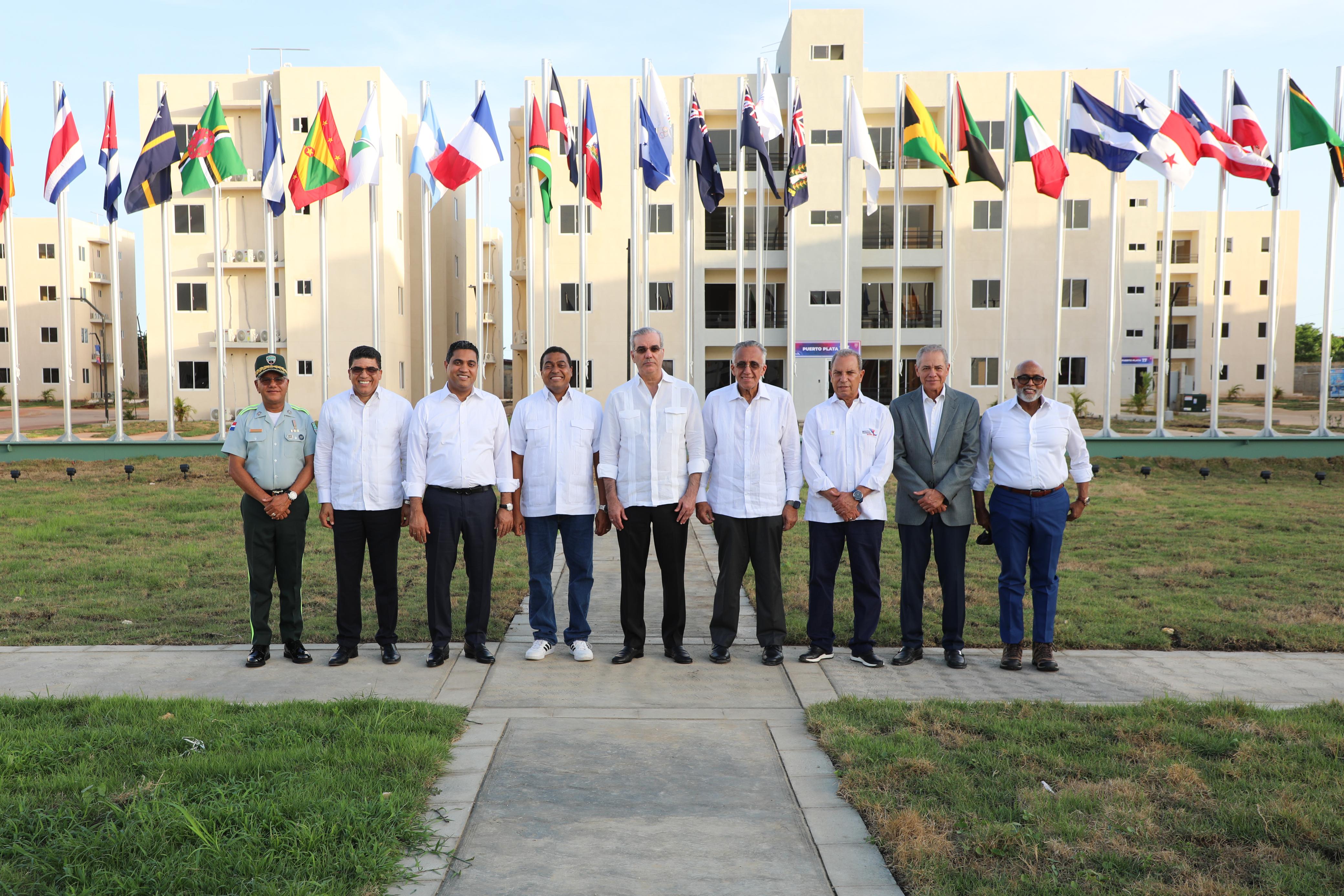 Presidente Abinader inaugura la Villa Centroamericana y del Caribe para los XXV Juegos Santo Domingo 2026