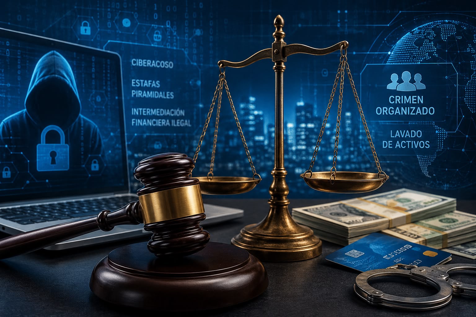 Nuevo Código Penal incorpora delitos tecnológicos, financieros y nuevas herramientas para combatir el crimen organizado, fortaleciendo la capacidad del Estado para responder a las nuevas formas de criminalidad.
