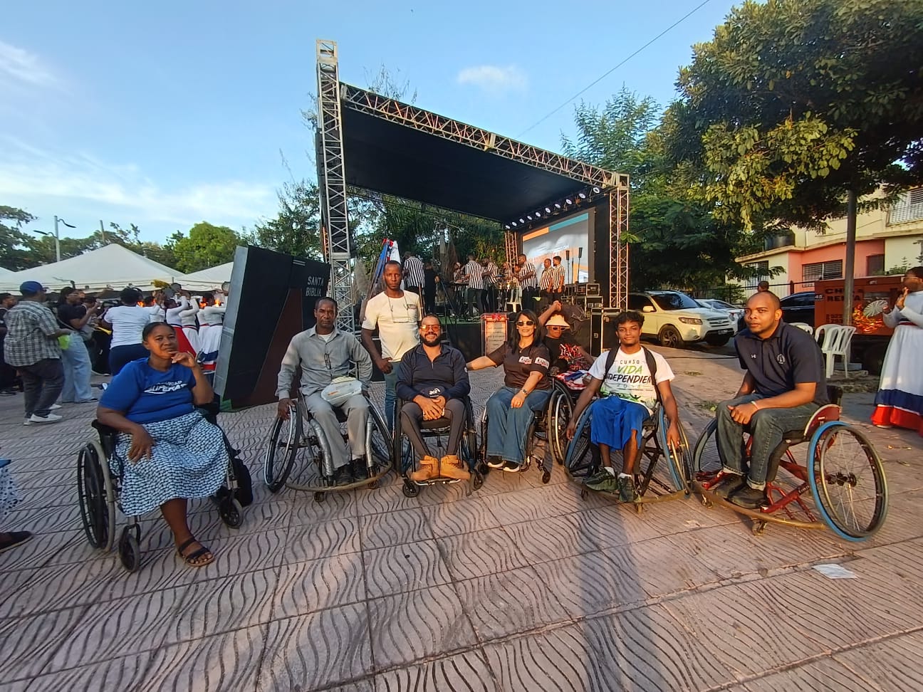 Santo Domingo Oeste, Edén Carvajal llama a autoridades de SDO a mejorar accesibilidad para personas con discapacida.