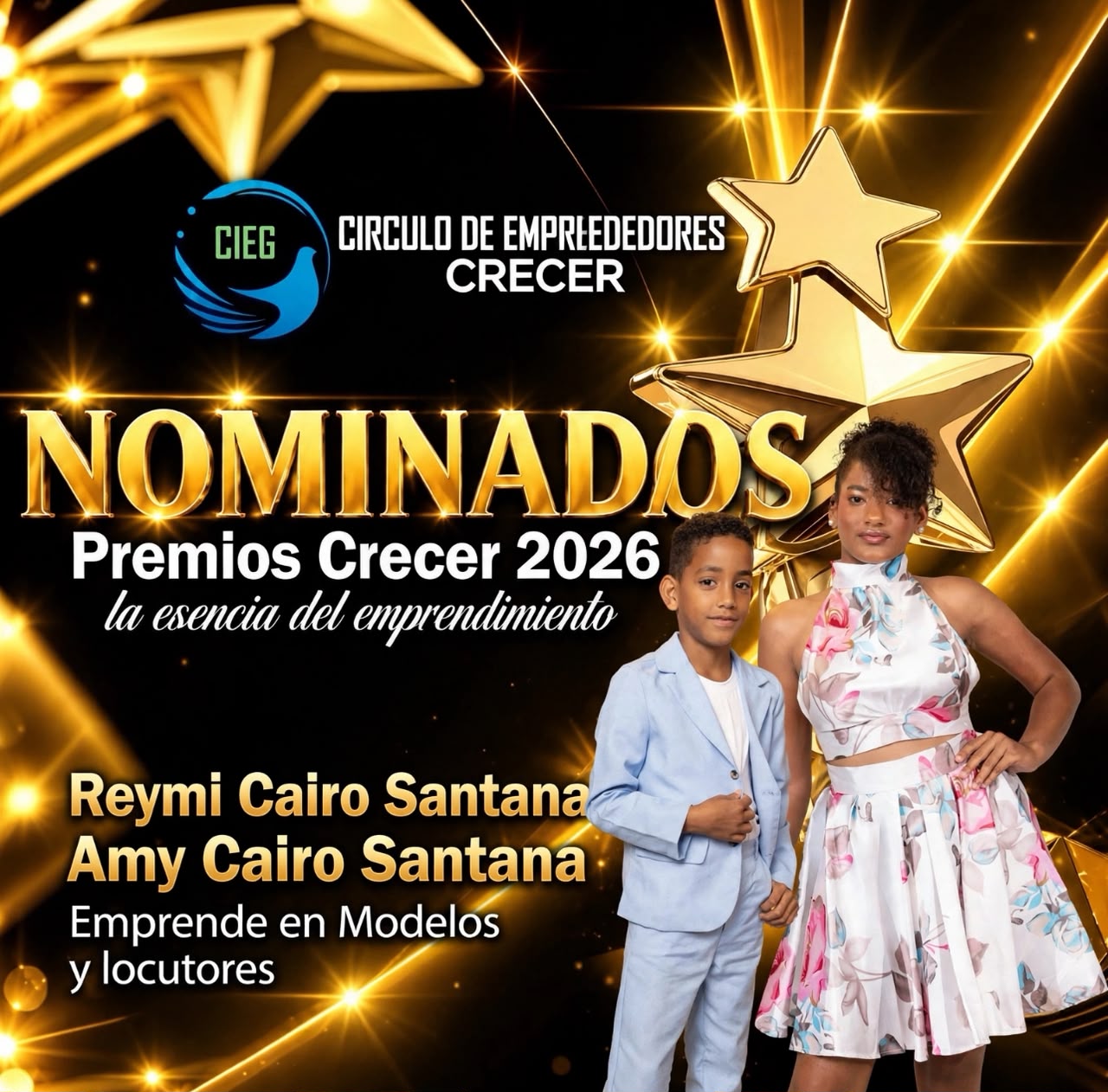 De la niñez al reconocimiento! Los hermanos Cairo llegan nominados a los Premios Emprendedores Crecer.